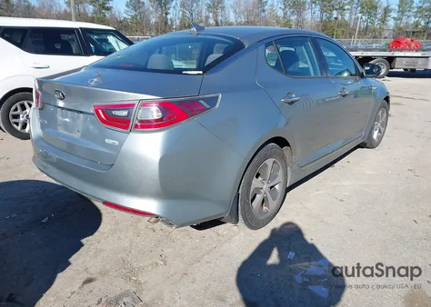 2016 Kia Optima Hybrid from USA, damaged, VIN KNAGM4AD6G5092480